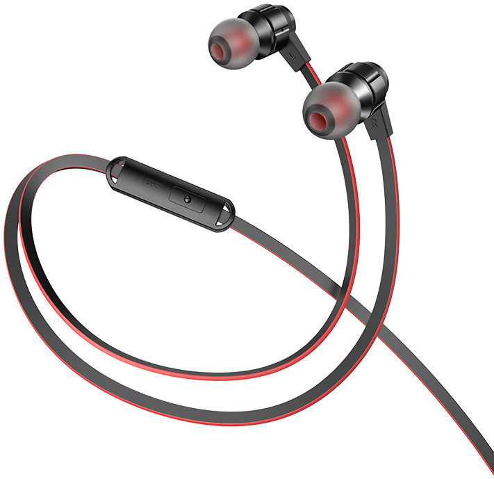 Hoco Platinum Sound Universele In-Ear Oortjes Telefoon Headset Zwart afbeelding 2