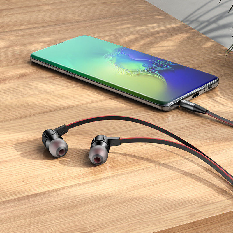 Hoco Platinum Sound Universele In-Ear Oortjes Telefoon Headset Rood afbeelding 3