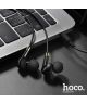 Hoco M58 Bedrade In-Ear Oordopjes 3.5mm Jack Headset Zwart