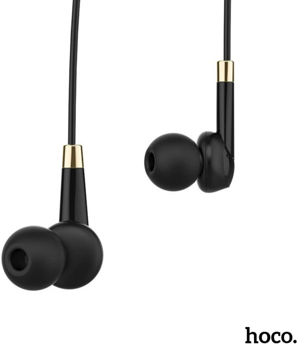 Hoco M58 Bedrade In-Ear Oordopjes 3.5mm Jack Headset Zwart afbeelding 4
