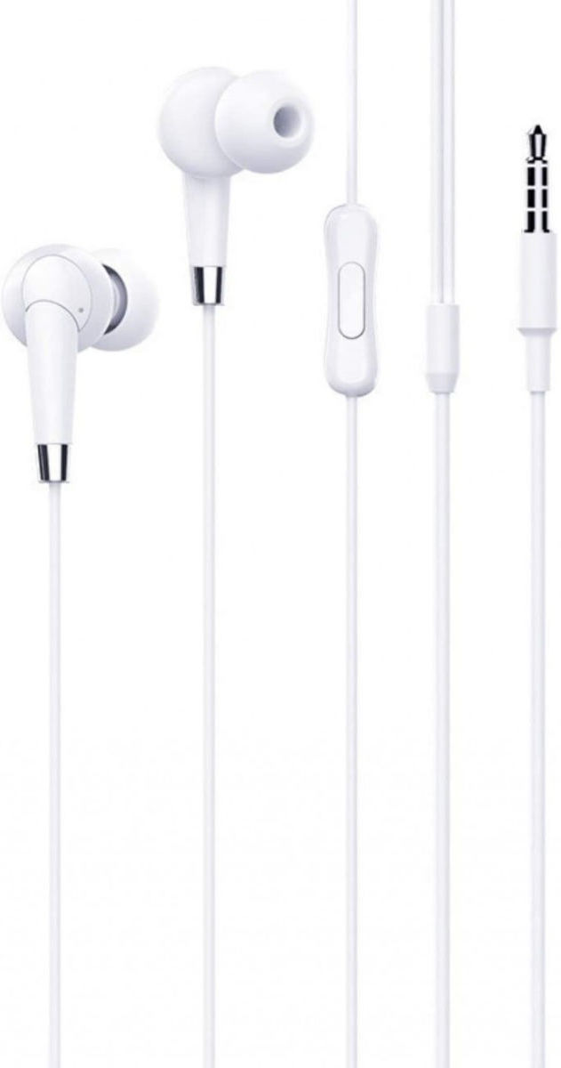 Hoco M58 Bedrade In-Ear Oordopjes 3.5mm Jack Headset Wit afbeelding 1