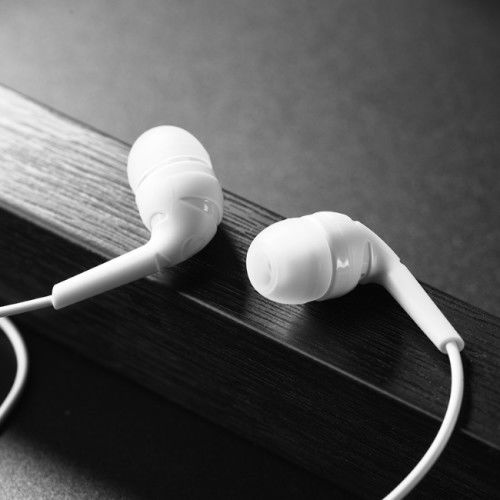 Hoco M40 Prosody Bedrade In-Ear Oordopjes 3.5mm Jack Headset Wit afbeelding 3