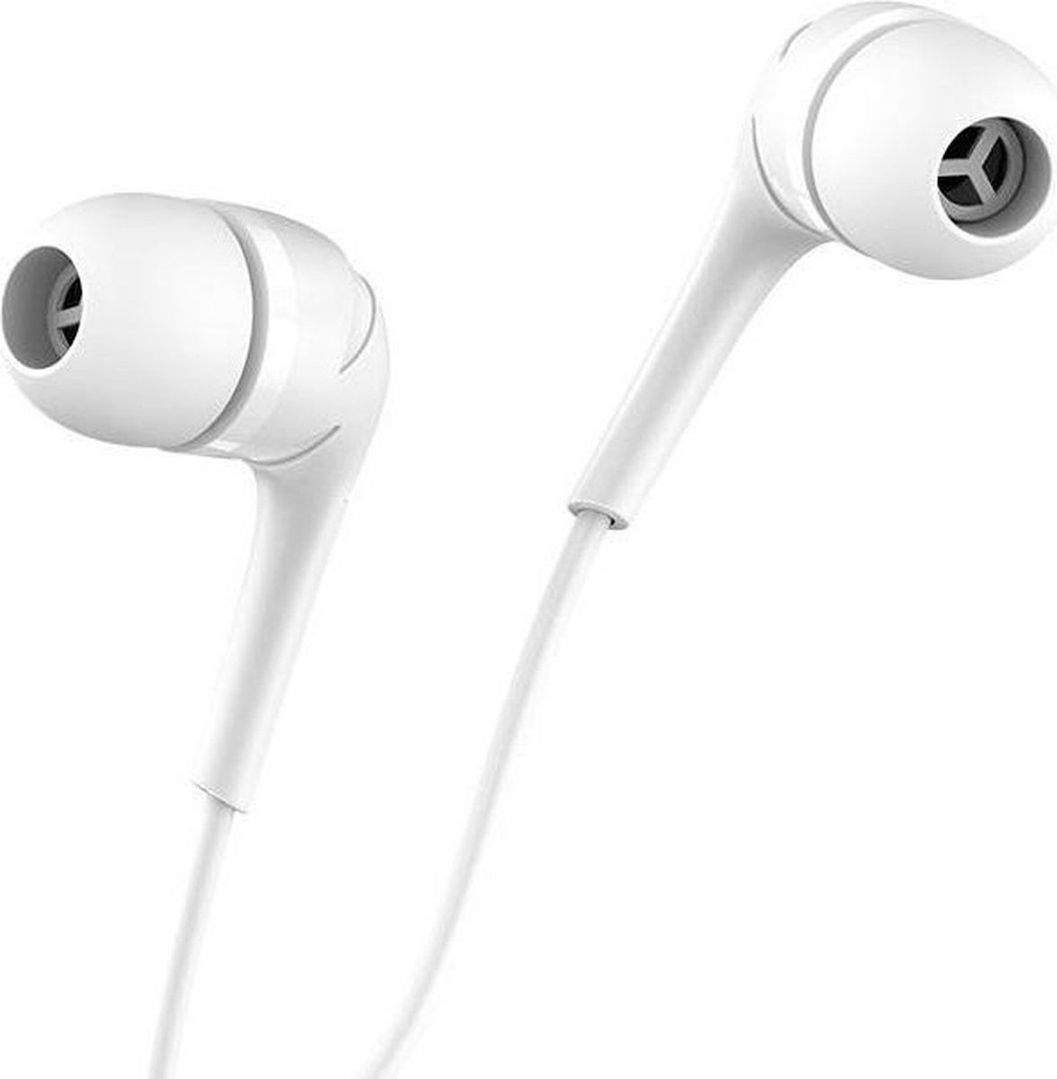 Hoco M40 Prosody Bedrade In-Ear Oordopjes 3.5mm Jack Headset Wit afbeelding 5