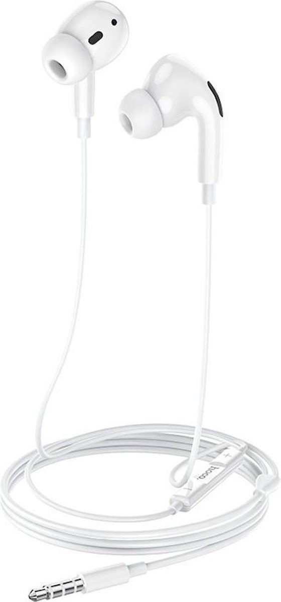 Hoco M1 Pro Bedrade In-Ear Oordopjes 3.5mm Jack Headset Wit afbeelding 4