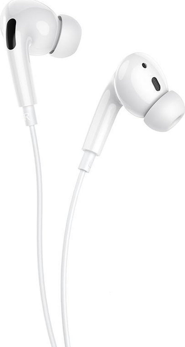Hoco M1 Pro Bedrade In-Ear Oordopjes 3.5mm Jack Headset Wit afbeelding 3
