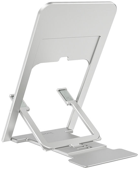 Hoco Universele Verstelbare Bureau Houder voor Smartphone Silver afbeelding 2