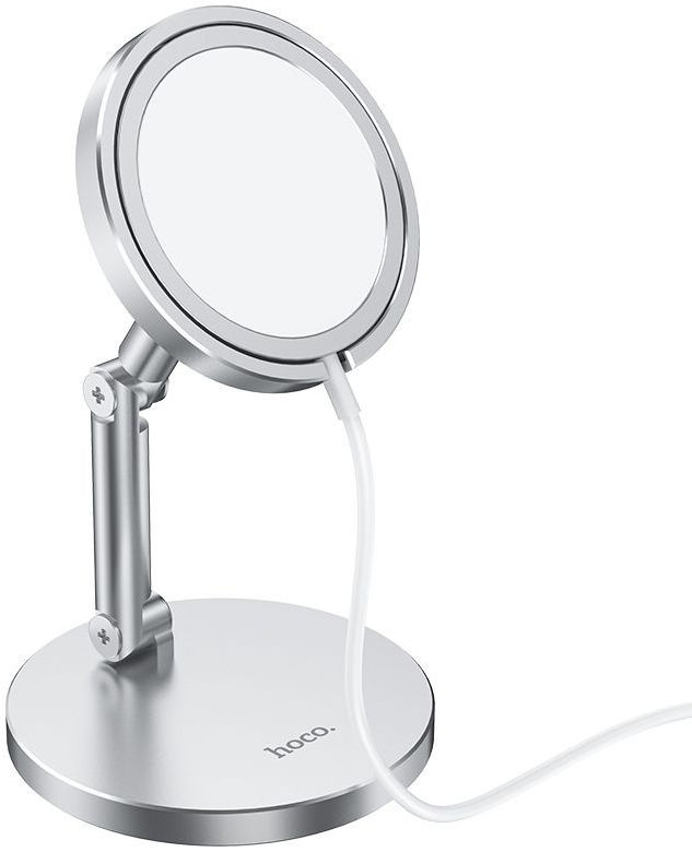 Hoco PH39 Verstelbare Houder voor Apple MagSafe Zilver afbeelding 5