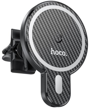 Hoco Magnetische Ventilatierooster Auto Telefoonhouder MagSafe Zwart Houders