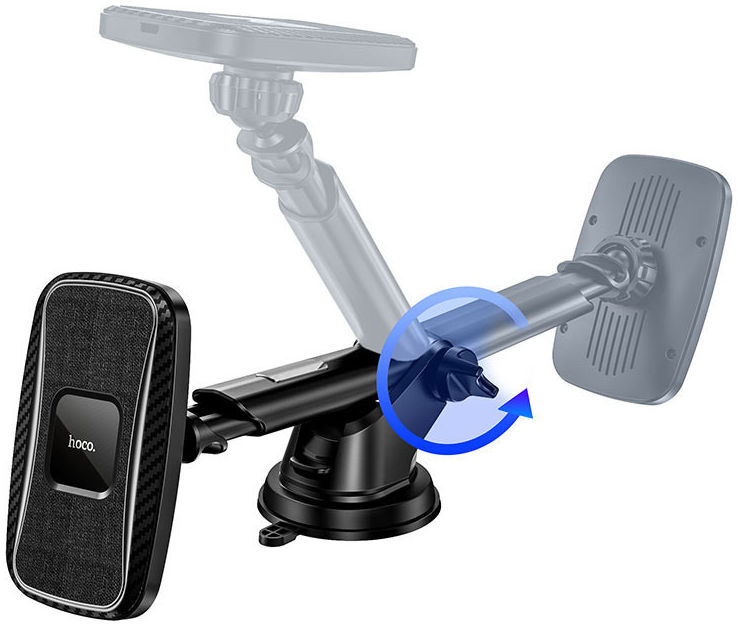 Hoco Dashboard/Ventilatierooster Auto Houder met Draadloos Opladen 10W afbeelding 4