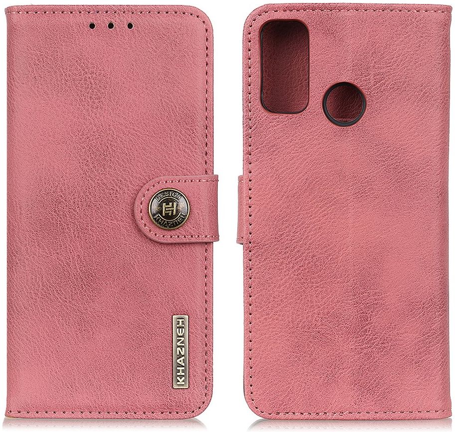 KHAZNEH Motorola G10 / G20 / G30 Hoesje Portemonnee Book Case Roze afbeelding 3