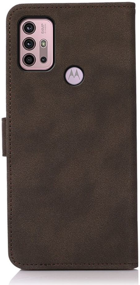 KHAZNEH Motorola Moto G10/G20/G30 Hoesje Retro Wallet Book Case Bruin afbeelding 5