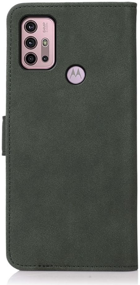 KHAZNEH Motorola Moto G10/G20/G30 Hoesje Retro Wallet Book Case Groen afbeelding 5