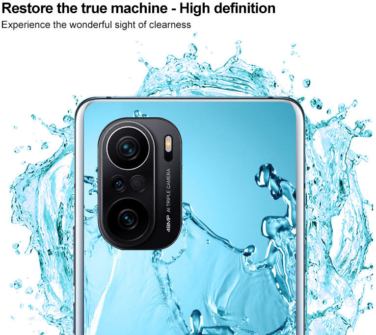 IMAK UX-5 Xiaomi Poco F3/Mi 11i Hoesje Flexibel en Dun TPU Transparant afbeelding 5
