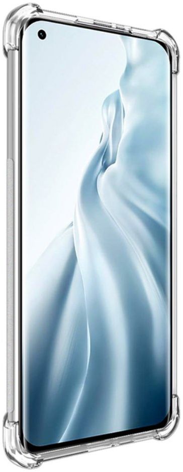 Xiaomi Mi 11 Ultra Hoesje TPU met Screen Protector Transparant afbeelding 2