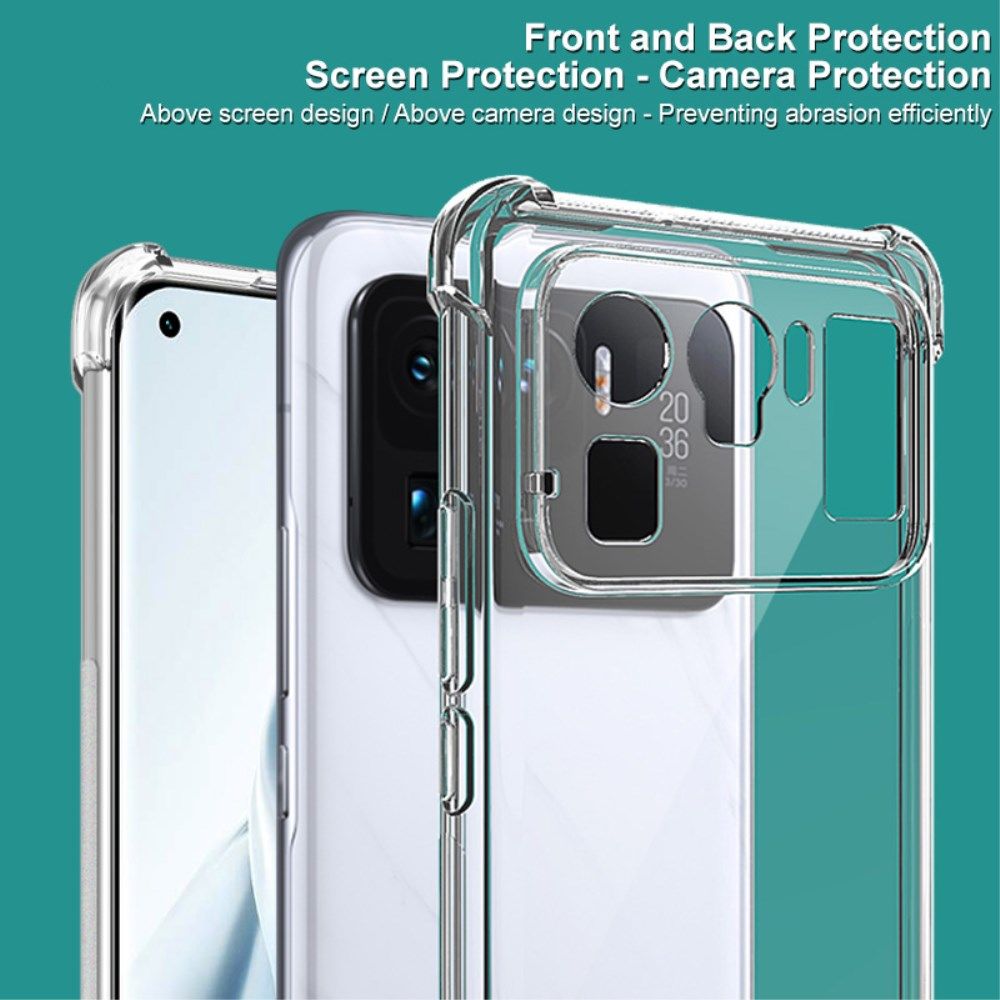 Xiaomi Mi 11 Ultra Hoesje TPU met Screen Protector Transparant afbeelding 4