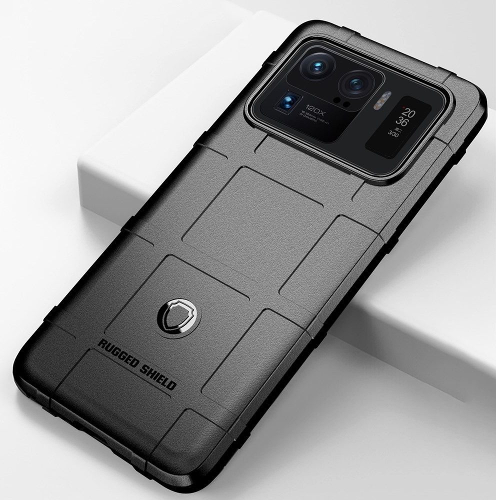 Xiaomi Mi 11 Ultra Hoesje Shock Proof Rugged Shield Zwart afbeelding 7