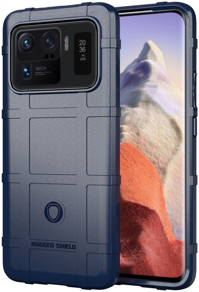 Xiaomi Mi 11 Ultra Hoesje Shock Proof Rugged Shield Blauw afbeelding 1