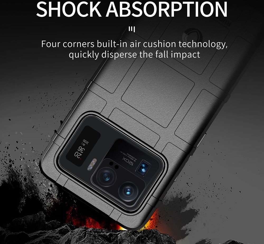 Xiaomi Mi 11 Ultra Hoesje Shock Proof Rugged Shield Blauw afbeelding 3