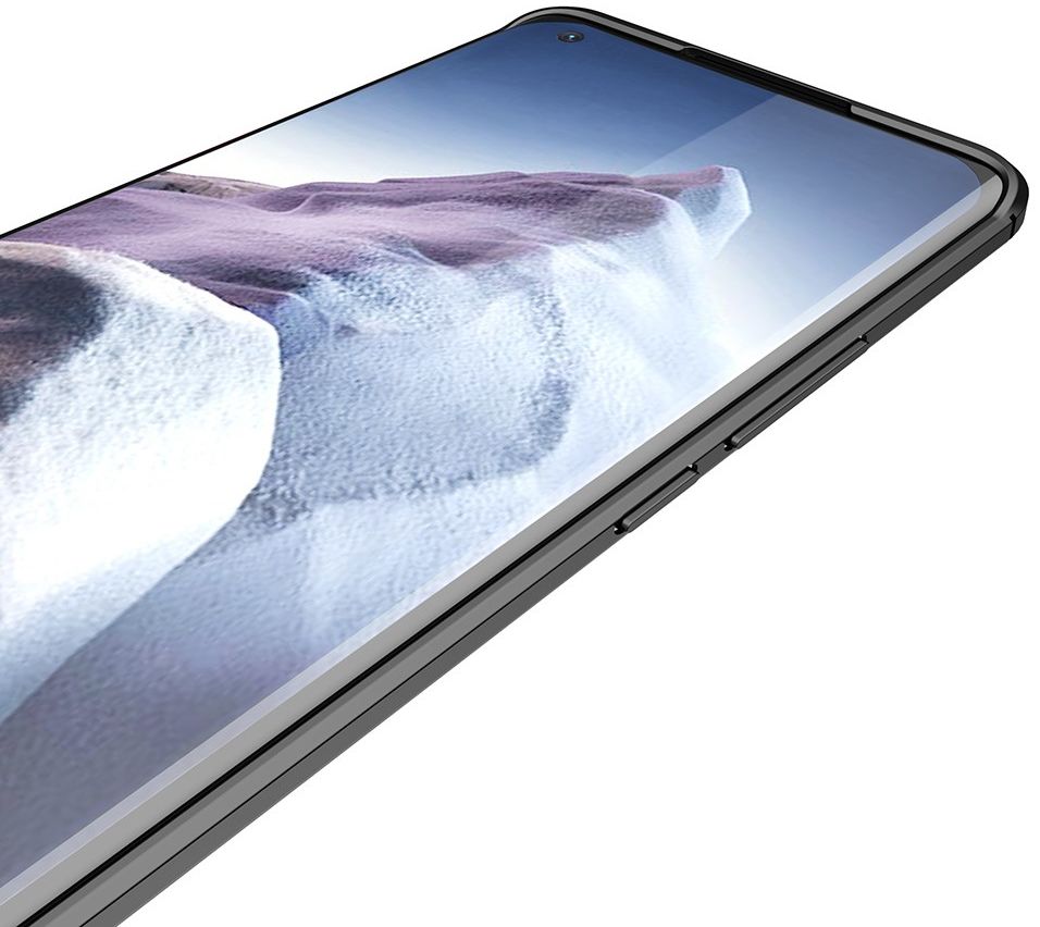 Xiaomi Mi 11 Ultra Hoesje TPU met Litchi Leren Textuur Rood afbeelding 5