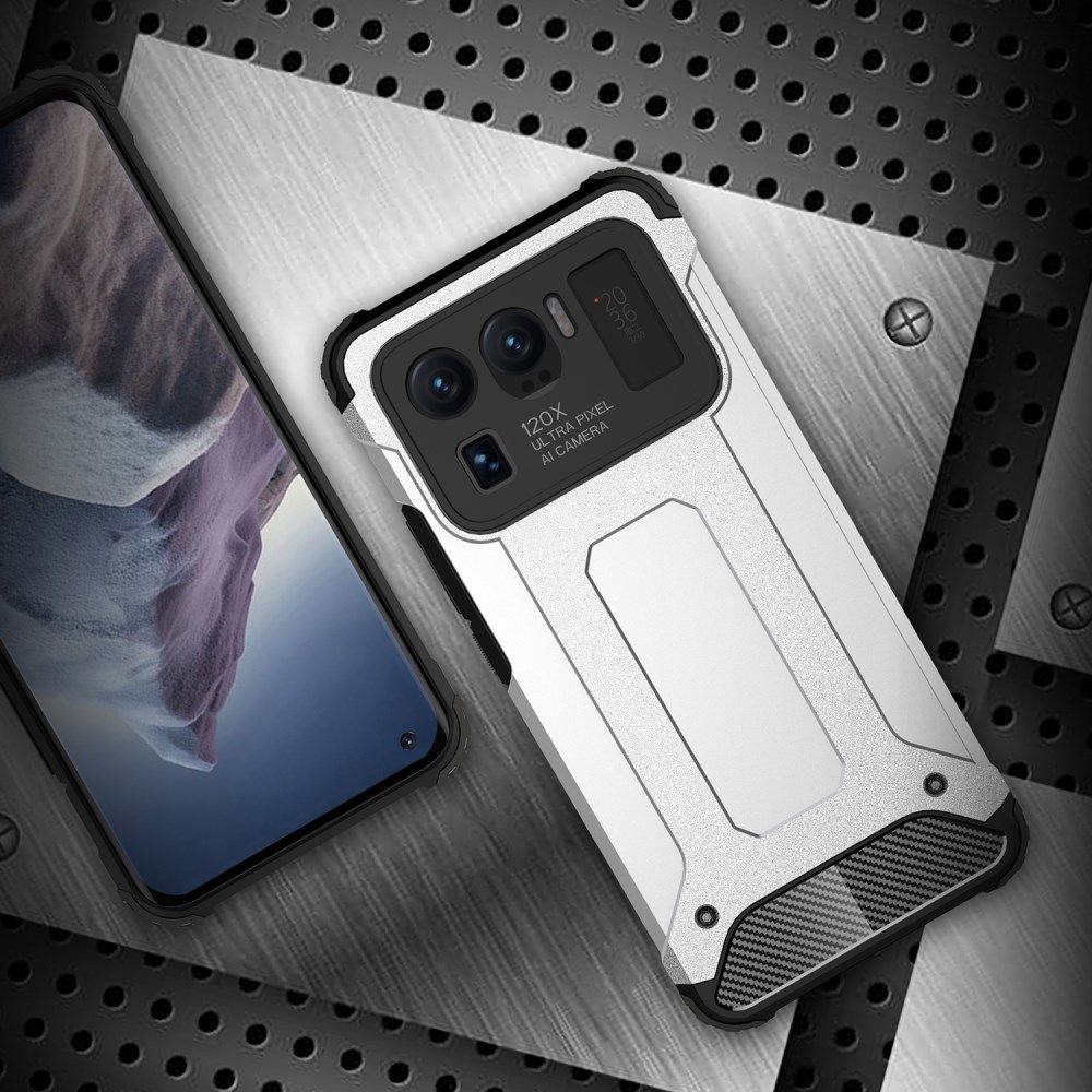 Xiaomi Mi 11 Ultra Hoesje Shock Proof Hybride Back Cover Goud afbeelding 6