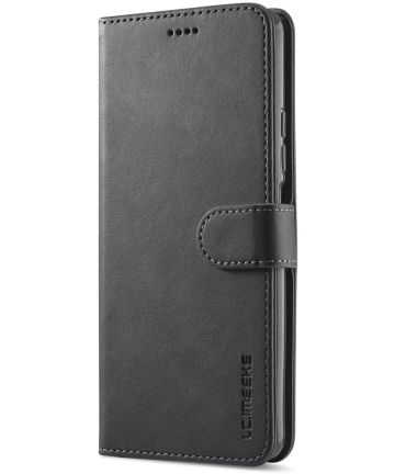 LC.IMEEKE Xiaomi Poco F3 / Mi 11i Hoesje Wallet Book Case Zwart Hoesjes