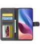 LC.IMEEKE Xiaomi Poco F3 / Mi 11i Hoesje Wallet Book Case Zwart