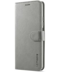 LC.IMEEKE Xiaomi Poco F3 / Mi 11i Hoesje Wallet Book Case Grijs