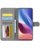 LC.IMEEKE Xiaomi Poco F3 / Mi 11i Hoesje Wallet Book Case Grijs