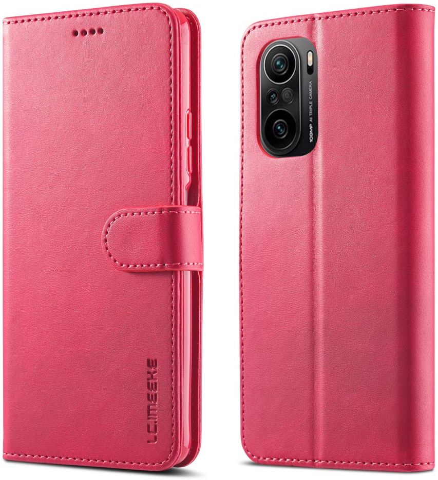 LC.IMEEKE Xiaomi Poco F3 / Mi 11i Hoesje Wallet Book Case Roze afbeelding 10