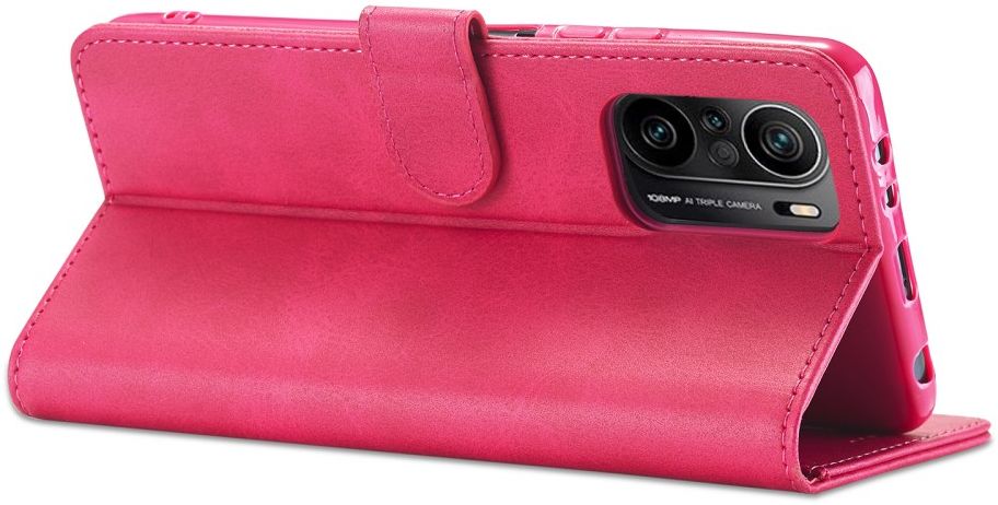 LC.IMEEKE Xiaomi Poco F3 / Mi 11i Hoesje Wallet Book Case Roze afbeelding 12