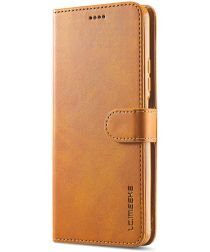 LC.IMEEKE Xiaomi Poco F3 / Mi 11i Hoesje Wallet Book Case Bruin