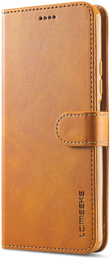 LC.IMEEKE Xiaomi Poco F3 / Mi 11i Hoesje Wallet Book Case Bruin afbeelding 1