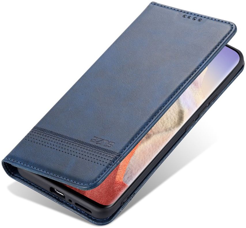 AZNS Xiaomi Mi 11 Ultra Hoesje Portemonnee Book Case Kunstleer Blauw afbeelding 4