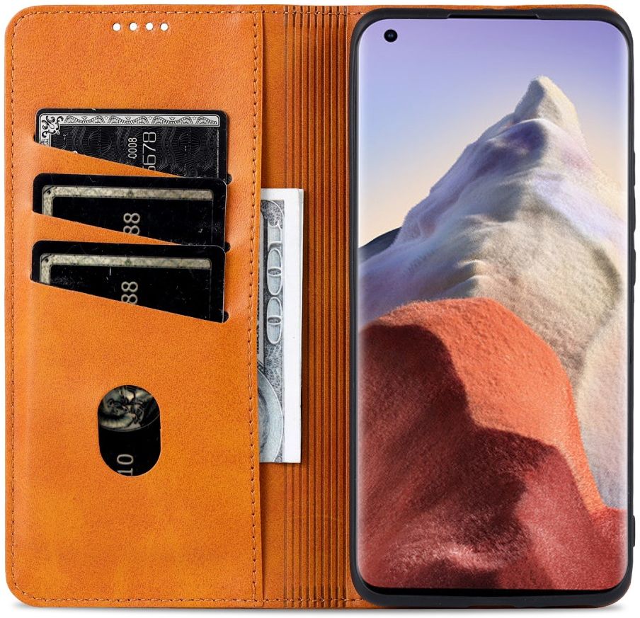 AZNS Xiaomi Mi 11 Ultra Hoesje Portemonnee Book Case Kunstleer Blauw afbeelding 8