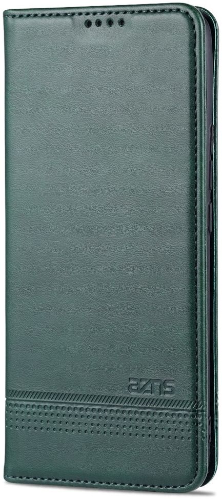 AZNS Xiaomi Mi 11 Ultra Hoesje Portemonnee Book Case Kunstleer Groen afbeelding 2