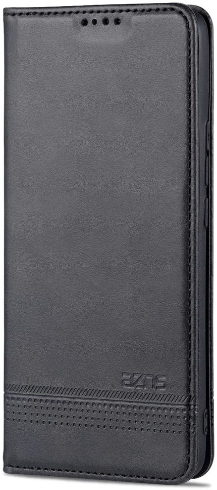 AZNS Xiaomi Mi 11 Ultra Hoesje Portemonnee Book Case Kunstleer Zwart afbeelding 2
