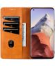 AZNS Xiaomi Mi 11 Ultra Hoesje Portemonnee Book Case Kunstleer Bruin