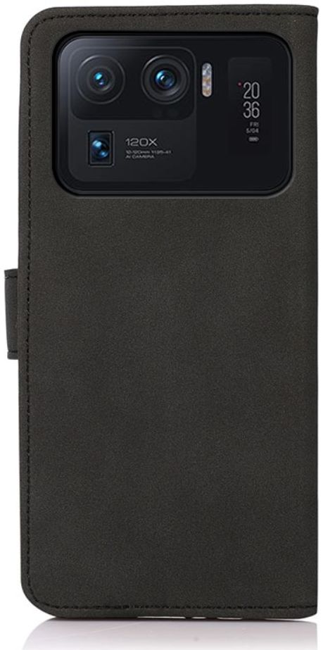 KHAZNEH Xiaomi Mi 11 Ultra Hoesje Retro Portemonnee Book Case Zwart afbeelding 5