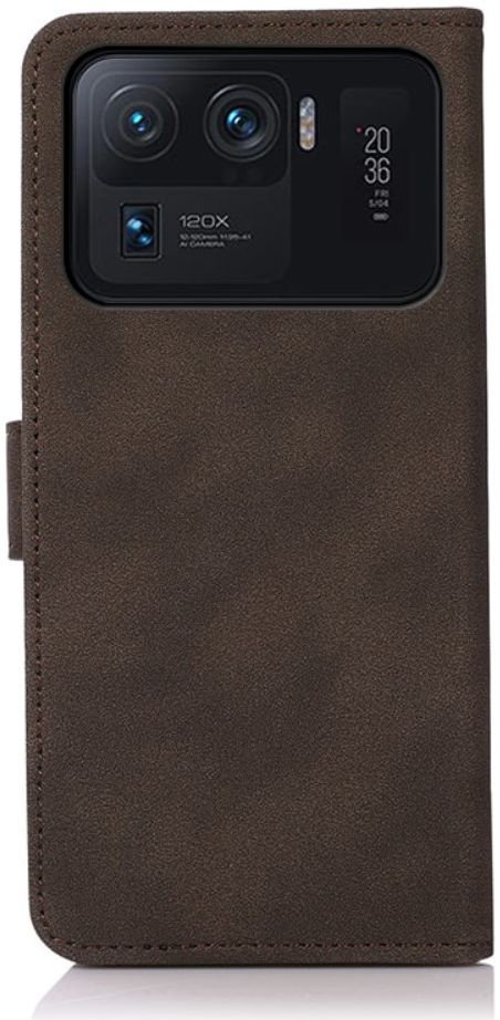 KHAZNEH Xiaomi Mi 11 Ultra Hoesje Retro Portemonnee Book Case Bruin afbeelding 5