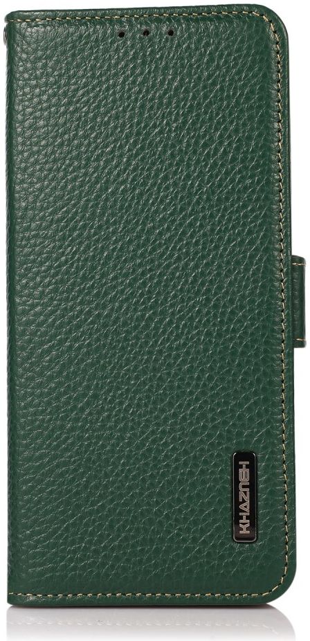 KHAZNEH Xiaomi Mi 11 Ultra Hoesje Portemonnee Echt Leer Groen afbeelding 2