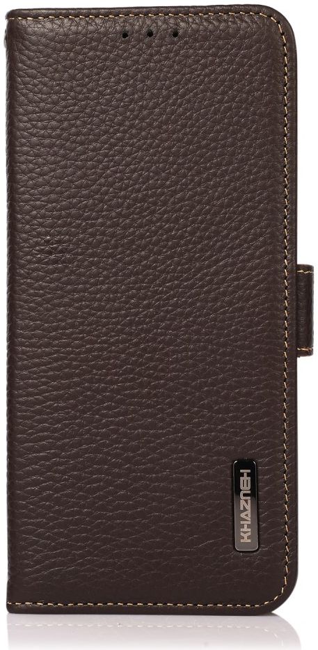 KHAZNEH Xiaomi Mi 11 Ultra Hoesje Portemonnee Echt Leer Bruin afbeelding 2