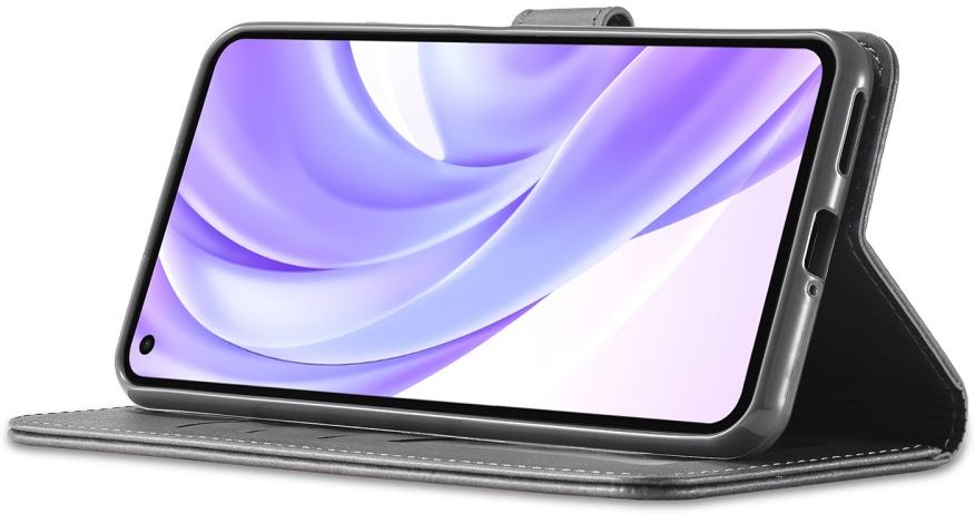 LC.IMEEKE Xiaomi Mi 11 Lite 4G/5G (NE) Hoesje Wallet Book Case Zwart afbeelding 13