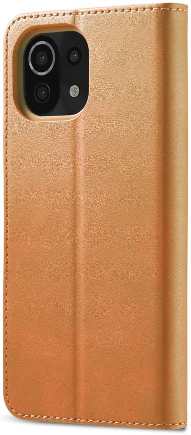 LC.IMEEKE Xiaomi Mi 11 Lite 4G/5G (NE) Hoesje Wallet Book Case Bruin afbeelding 10