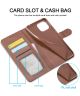 LC.IMEEKE Xiaomi Mi 11 Lite 4G/5G (NE) Hoesje Wallet Book Case Coffee