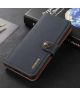 Xiaomi Mi 11 Ultra Hoesje RFID Portemonnee Book Case Echt Leer Blauw