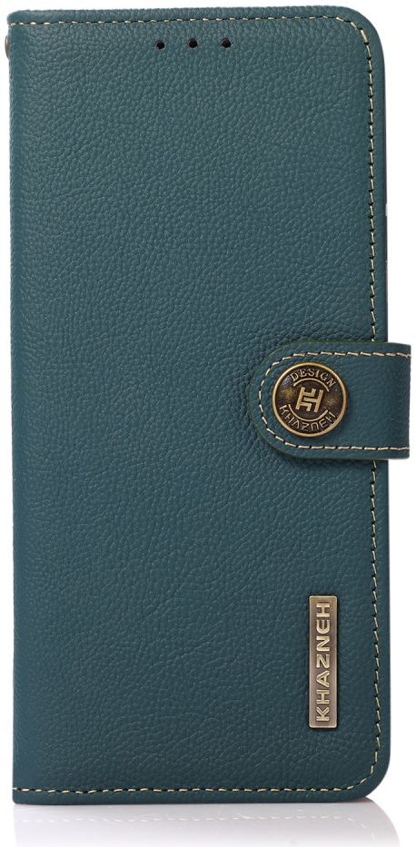 Xiaomi Mi 11 Ultra Hoesje RFID Portemonnee Book Case Echt Leer Groen afbeelding 2