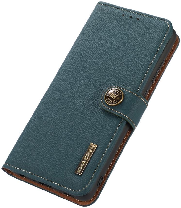 Xiaomi Mi 11 Ultra Hoesje RFID Portemonnee Book Case Echt Leer Groen afbeelding 9
