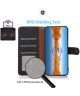 Xiaomi Poco F3 / Mi 11i Hoesje RFID Wallet Book Case Echt Leer Zwart