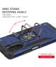 Xiaomi Mi 11i / Poco F3 Hoesje Magnetische Ring Kickstand Blauw