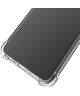 IMAK Oppo A74 4G Hoesje Dun TPU met Screen Protector Transparant